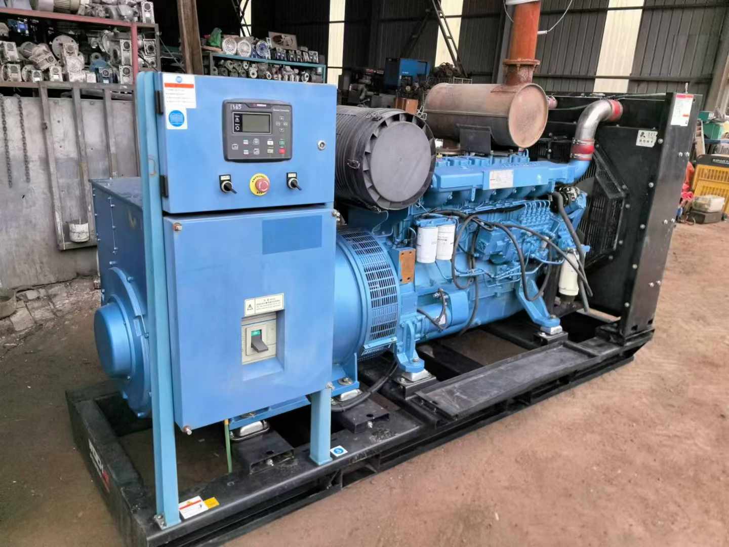 龙门500kW 柴油发电机组可带动设备功率的计算公式是什么？