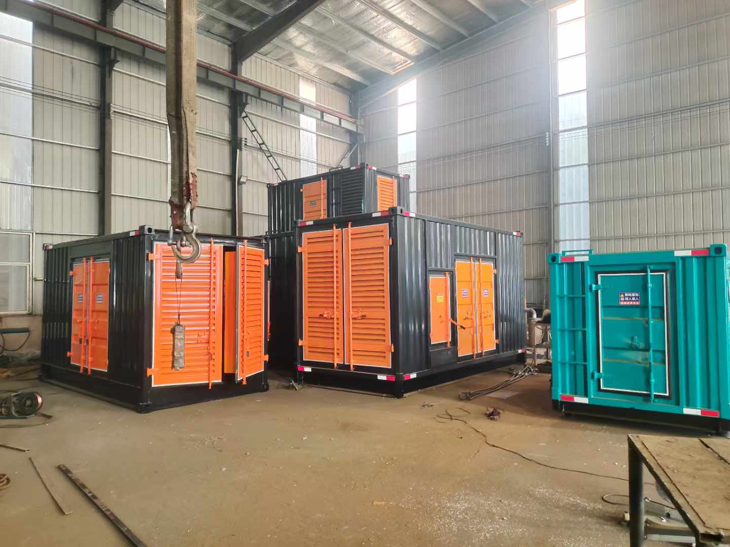 龙门500kw柴油发电机组可以带动多少功率设备？